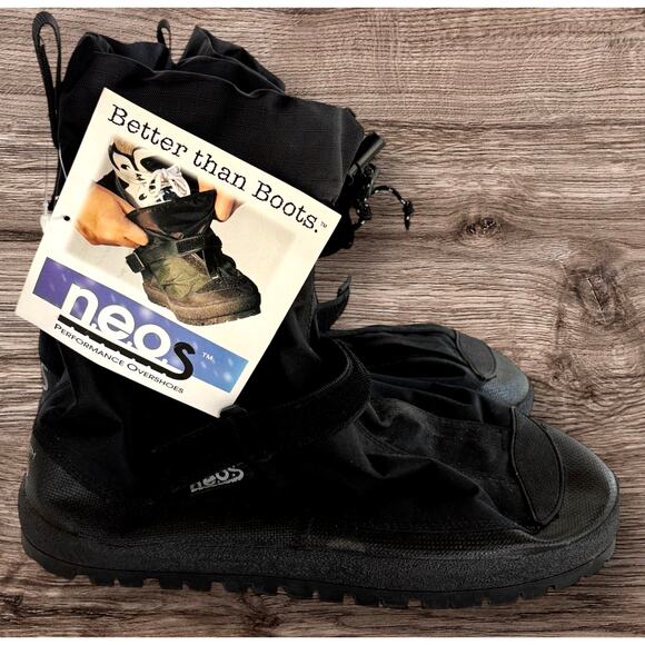 NWT NEO'S Traveller Performance Work Overshoes/Boots-Black Cordura Plus-Adult L - Picture 11 of 11